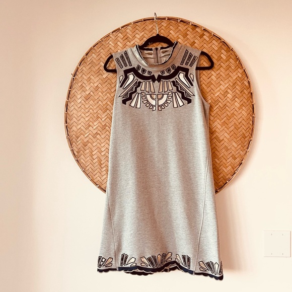 WOMEN’S SEA NEW YORK TUNIC DRESS WITH STYLISH CUTOUT’S - Picture 2 of 11